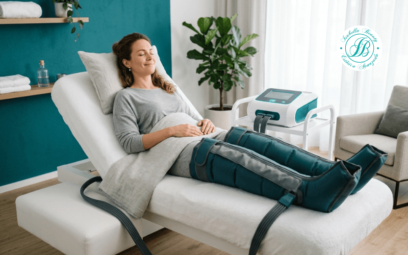 tratamiento lipedema sin cirugia presoterapia drenaje isabella beauty